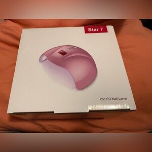 Star 7s nail lamp - color is pink